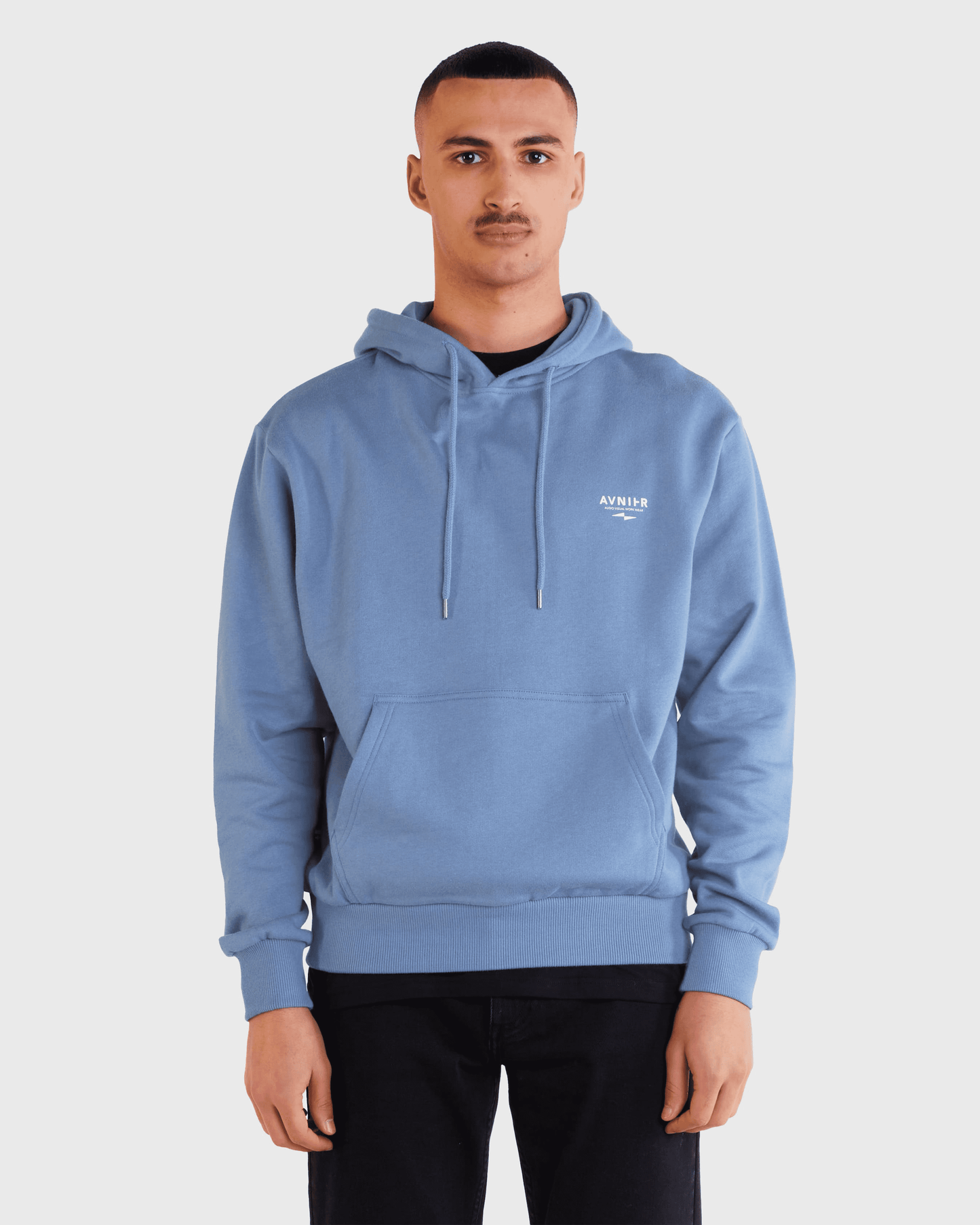 hoodie-onset-blue-horizon-v3-avnier-orelsan-4-silhouette-face - bleu horizon