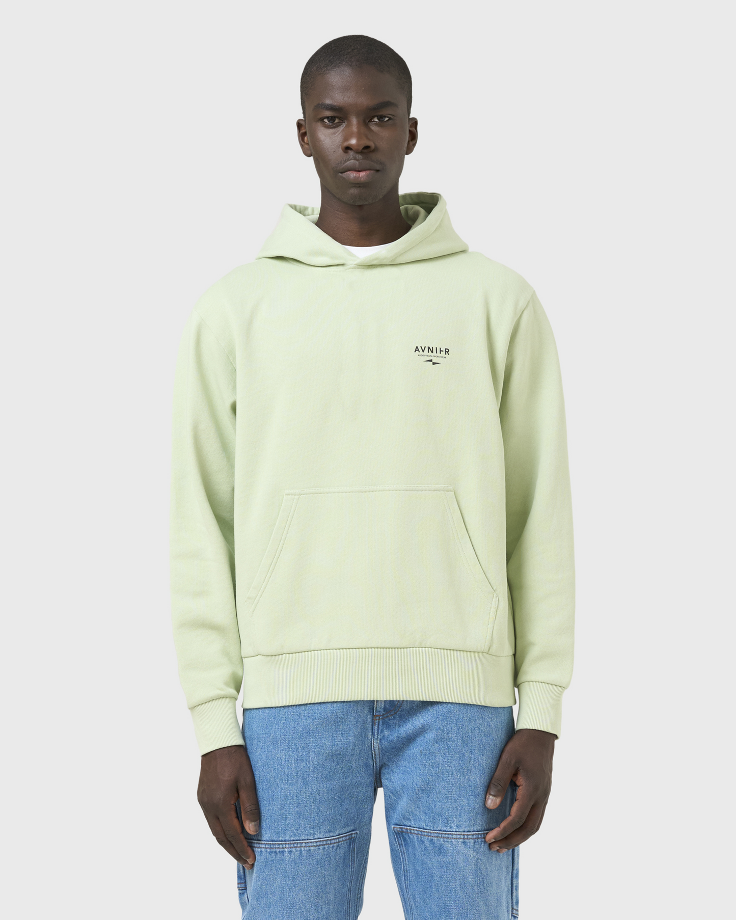 hoodie-onset-vert-avnier-europe-2-silhouette-face - Vert incrustation