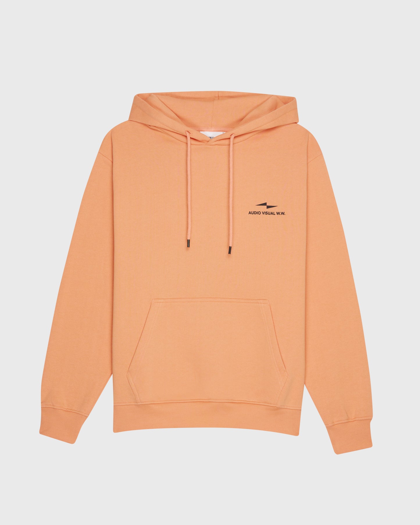 hoodie-onset-vertical-orange-avnier-audiovisuel-1-packshot-face - Orange vibrant