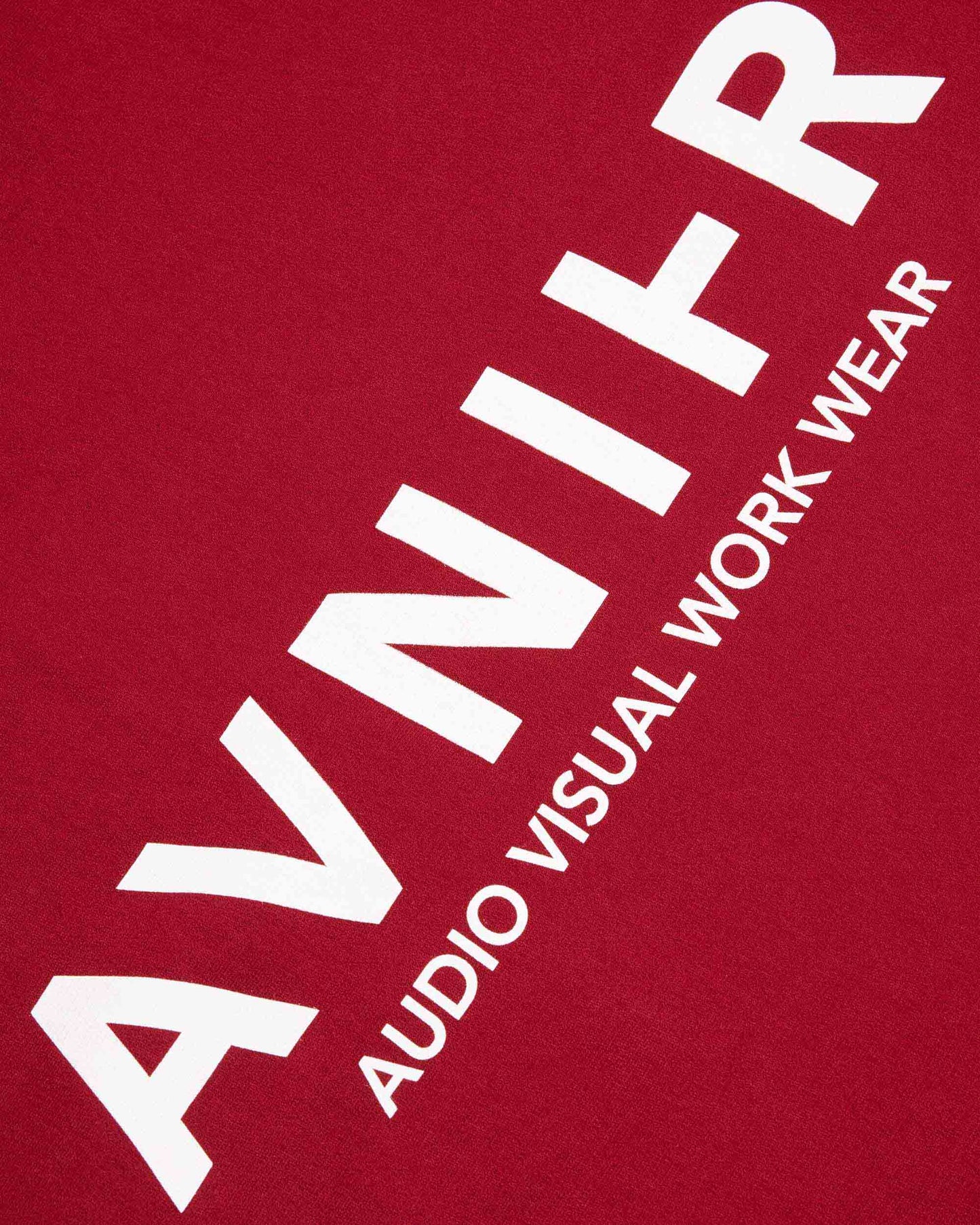 hoodie-onset-vertical-rouge-merlot-avnier-audiovisuel-7-detail - Rouge Merlot