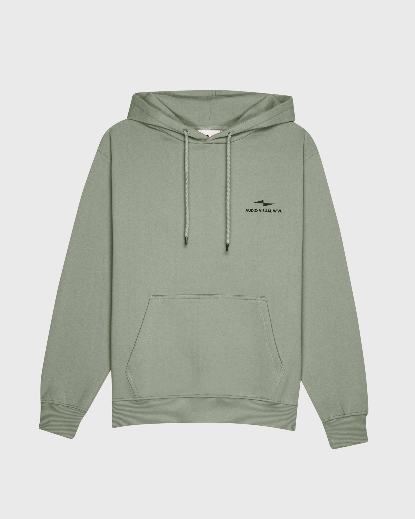 hoodie-onset-vertical-vert-avnier-orelsan-2-silhouette-face - vert bitumé