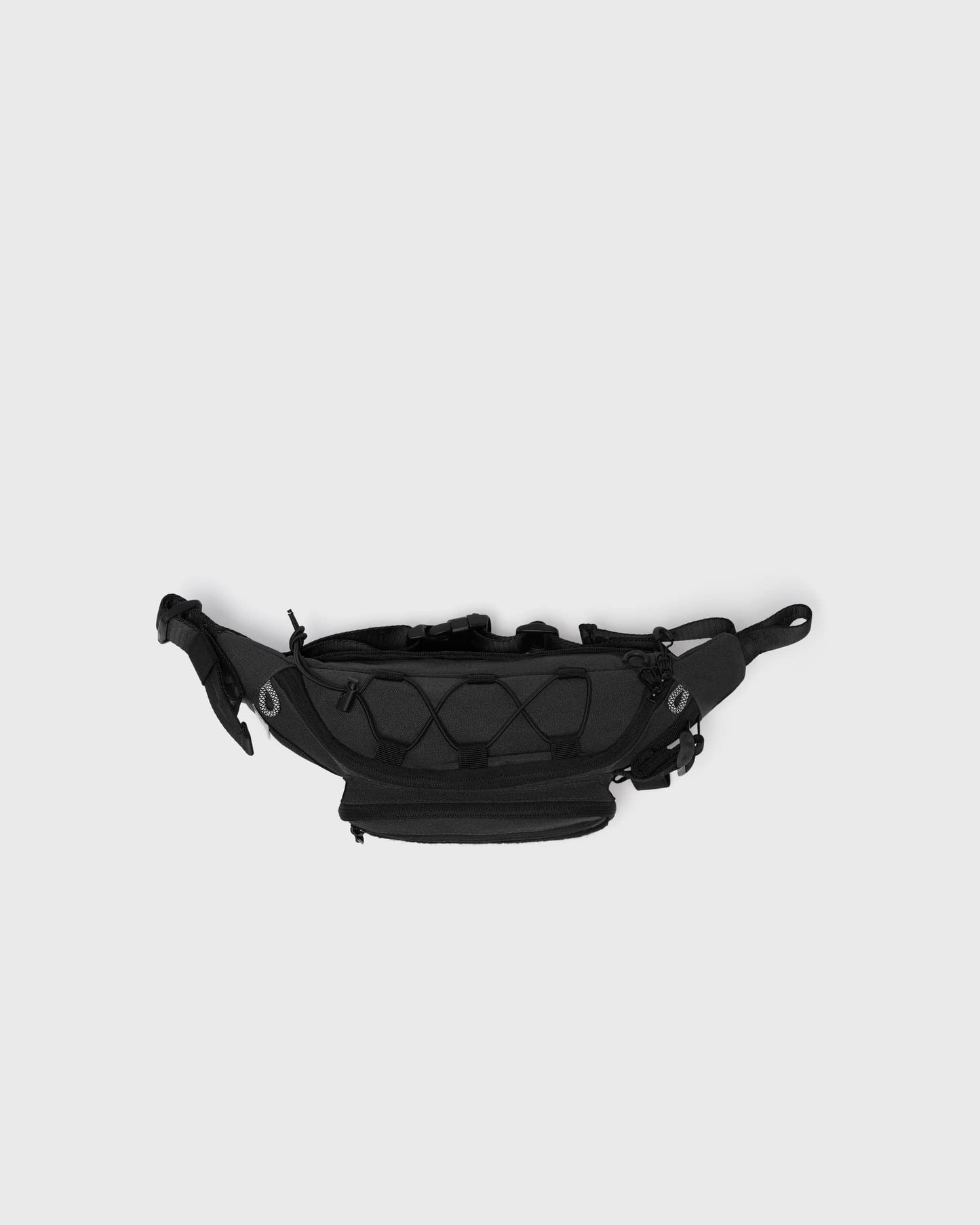 Banane noire Avnier, vue du dessus — design workwear compact et fonctionnel. - noir