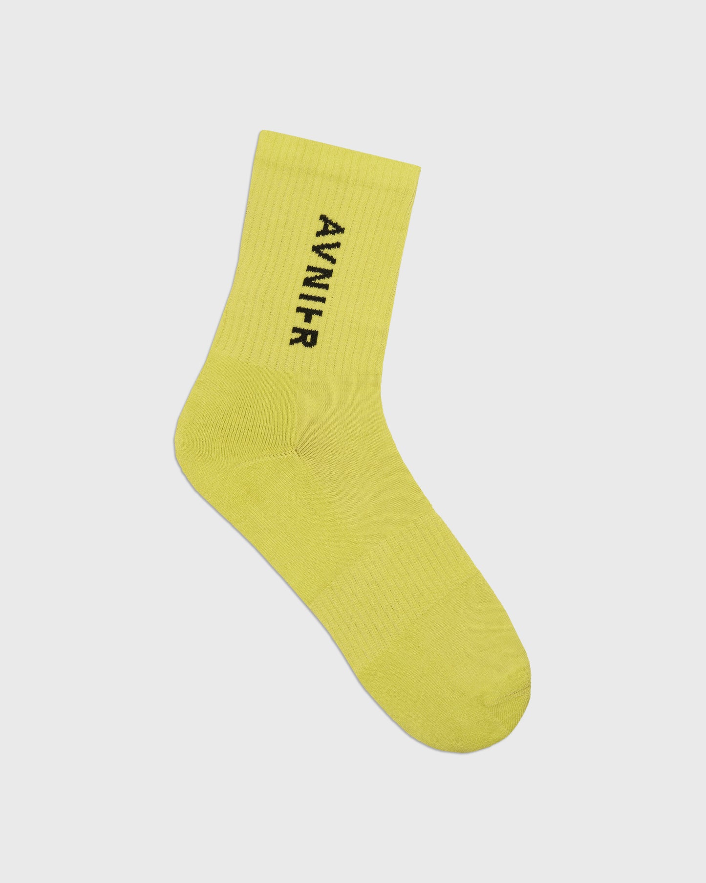 chaussettes-loop-vertical-jaune-avnier-avnir-1-packshot-face - jaune signalisation