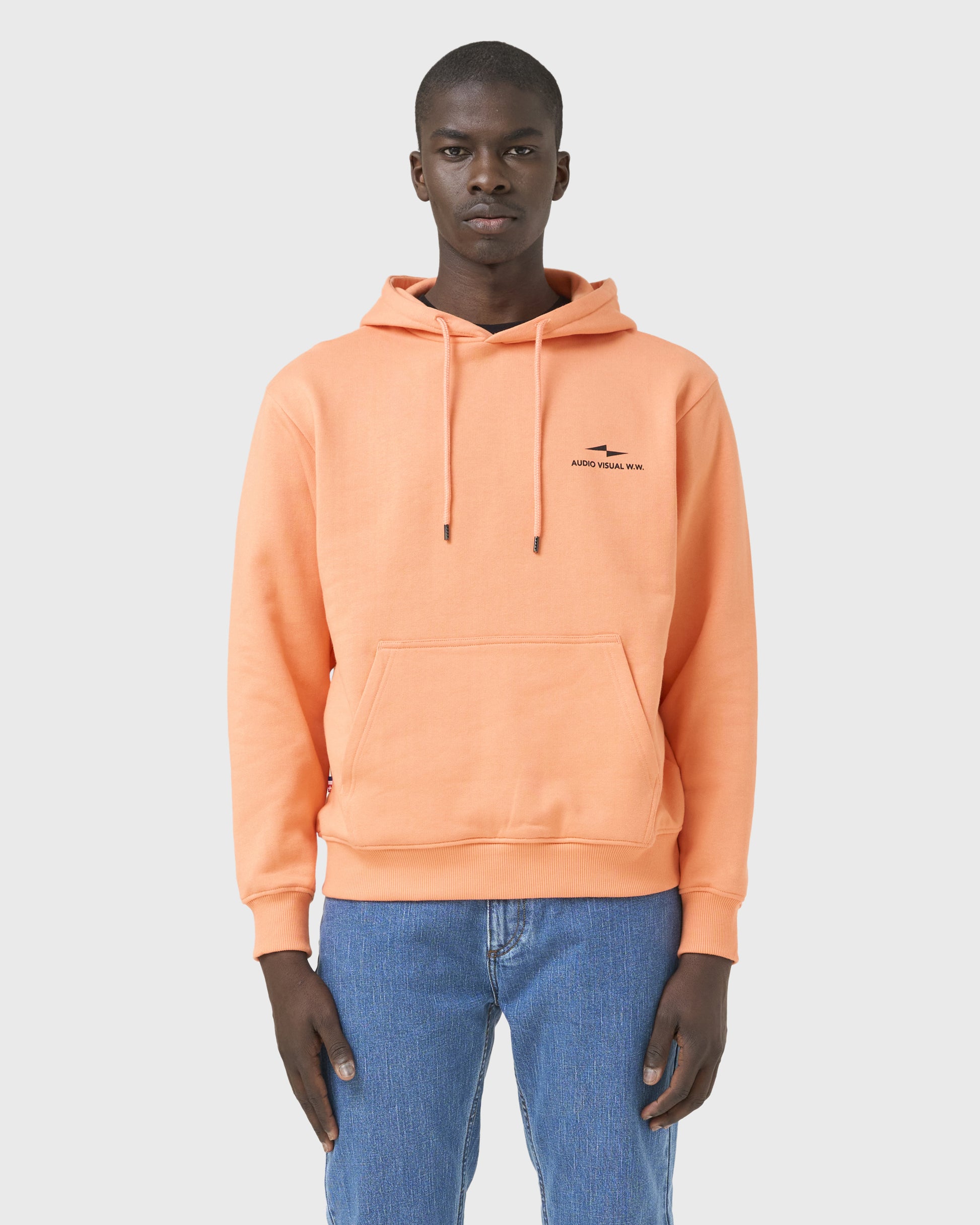 hoodie-onset-vertical-orange-avnier-audiovisuel-2-silhouette-face - Orange vibrant