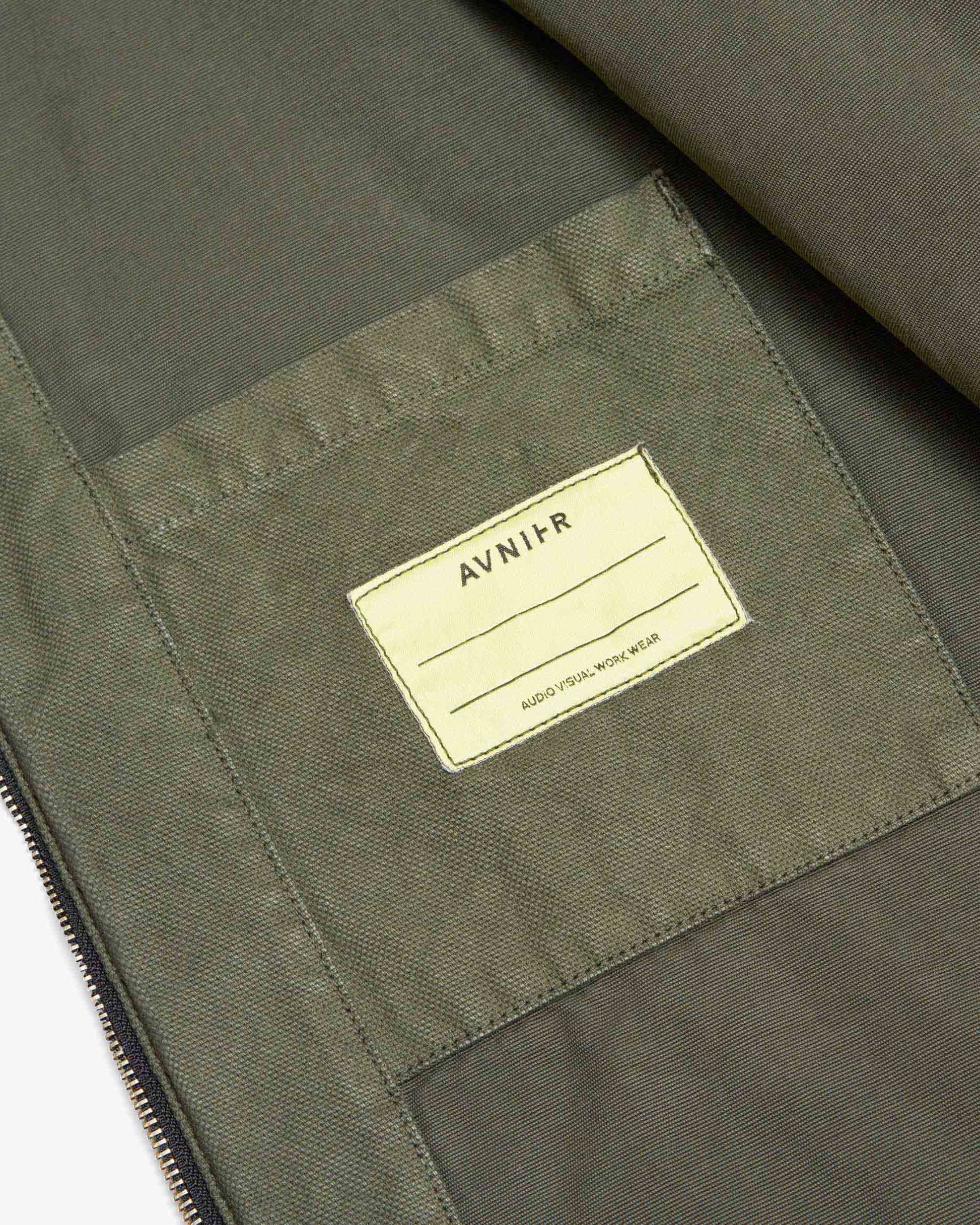 jacket-operator-kaki-avnier-marque-orelsan-3-detail-3 - Kaki