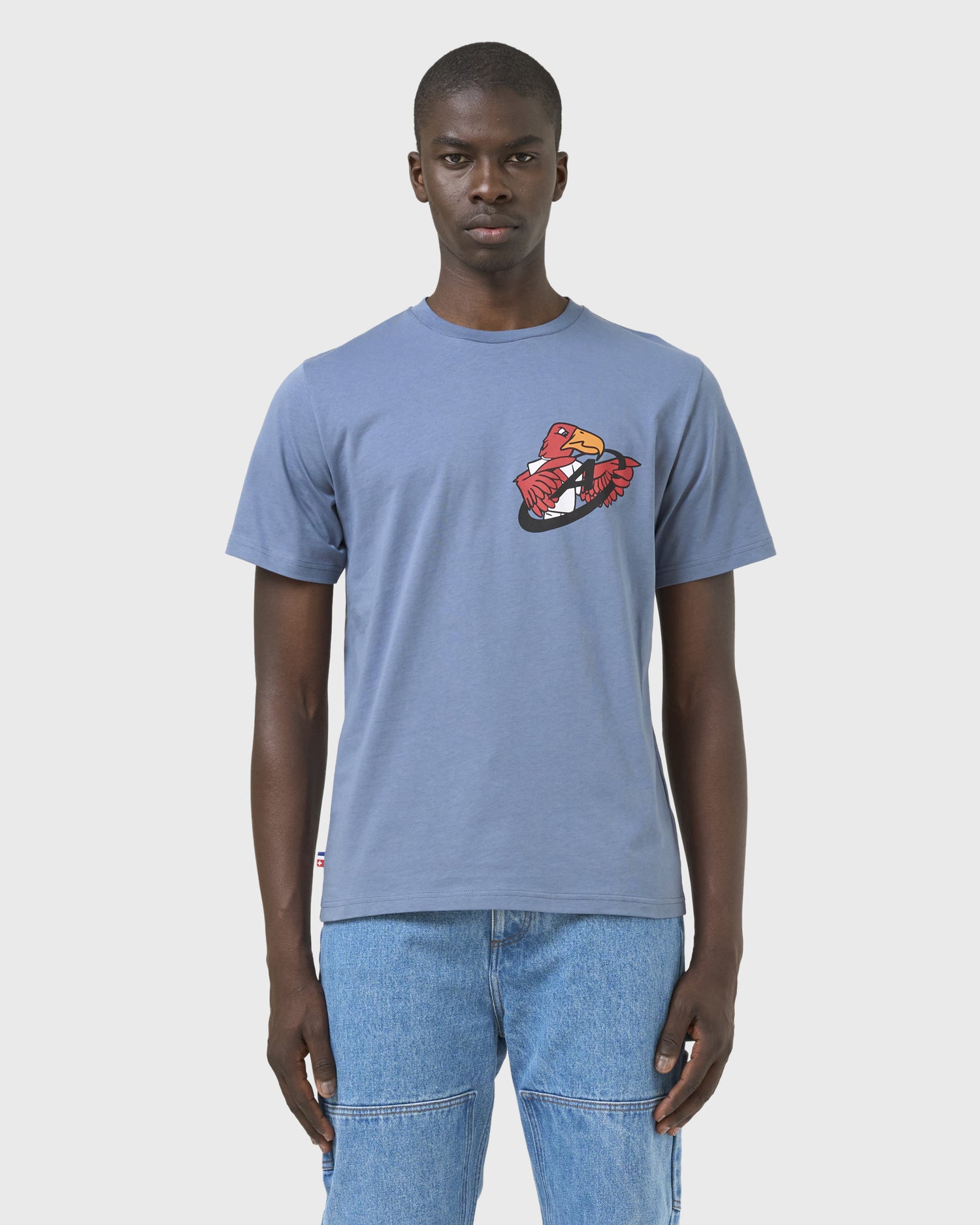 t-shirt-source-bird-vision-avnier-salomon-2-silhouette-face - Bleu béton