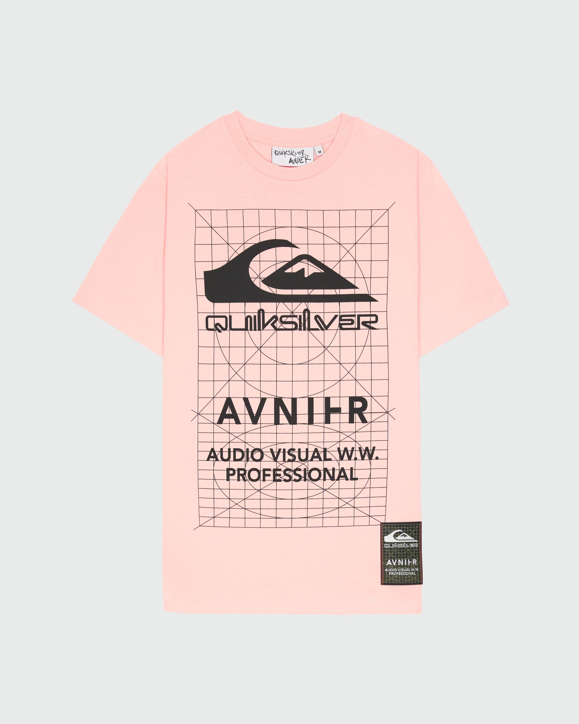 t-shirt-source-peach-pearl-mire-avnier-quiksilver-2-packshot-face - Rose pâle