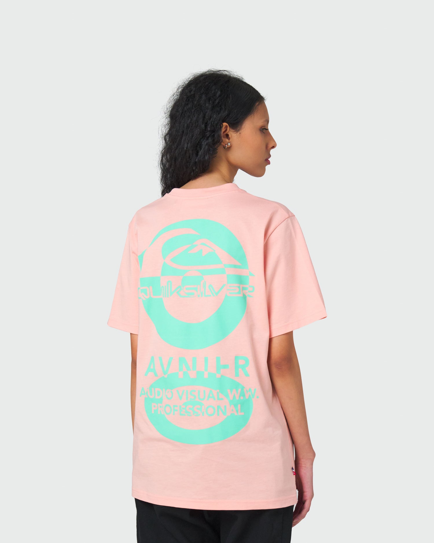 t-shirt-source-peach-pearl-mire-avnier-quiksilver-4-silhouette-dos - Rose pâle