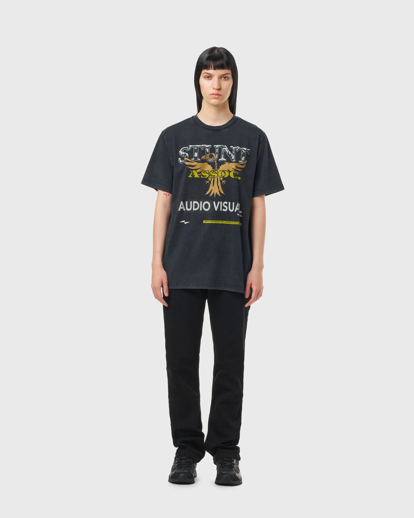 T-SHIRT SOURCE BLACK STUNT ASSOCIATION