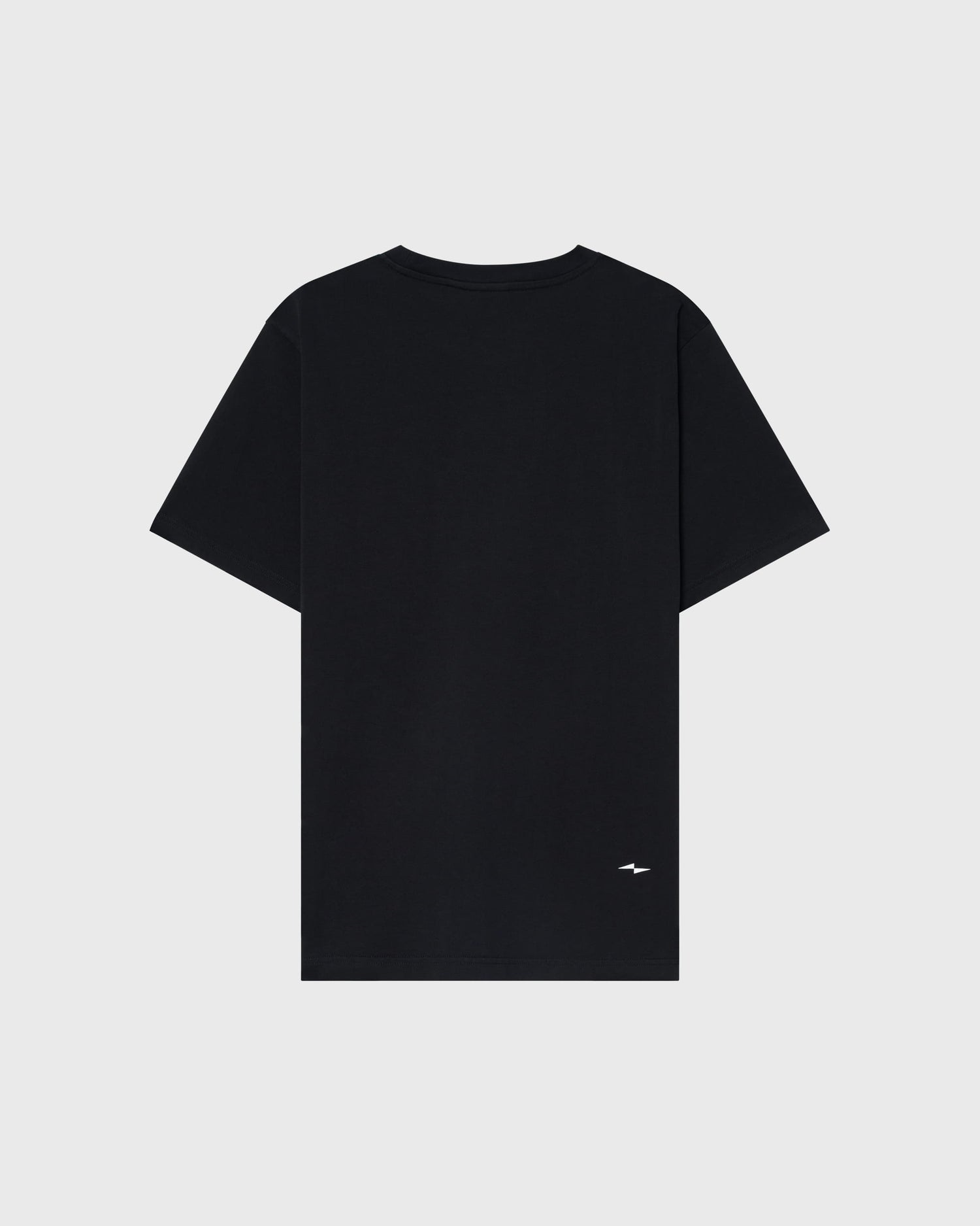 T-shirt Pégas AVNIER noir, vue de dos, coupe droite en coton.