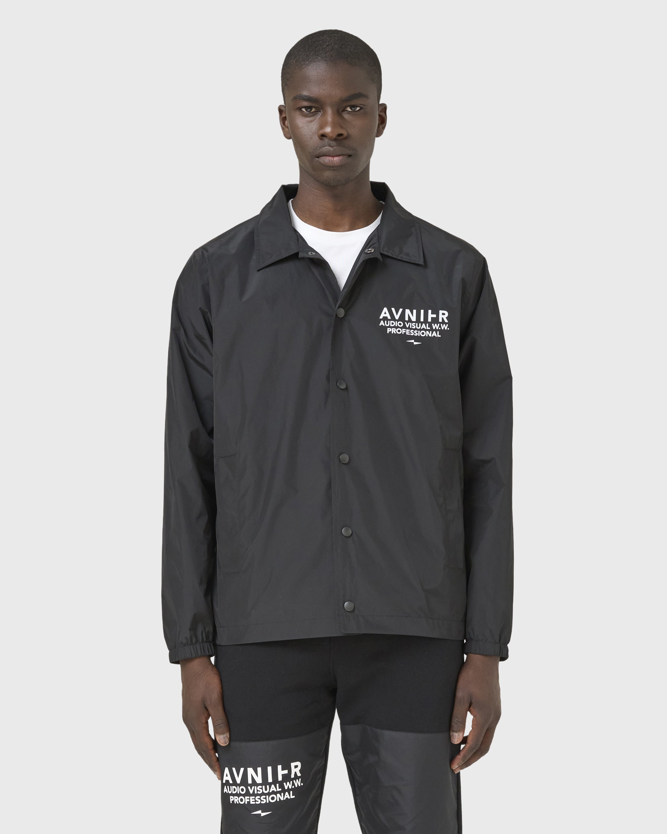 Veste Coupe-vent Fairway & Greene, Homme, Noire, Taille L, Demi-fermeture, étiquette Encore Accrochée