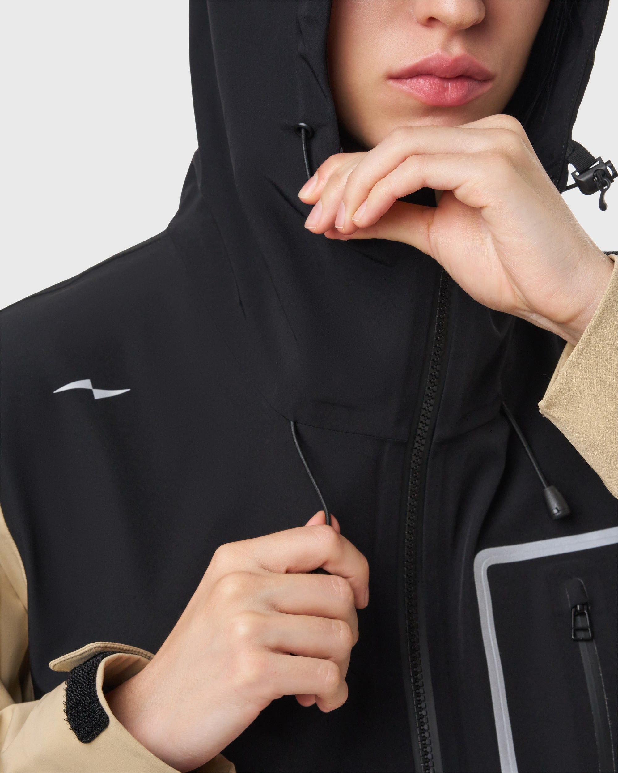 Veste noir capuche CANTOR grande taille homme Duke pas cher polycoton Veste noir capuche CANTOR grande taille homme Duke pas cher polycoton